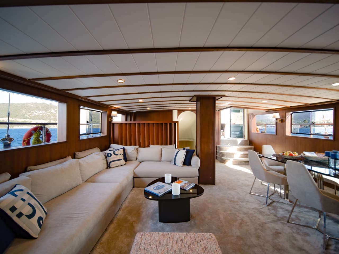 Boat interior