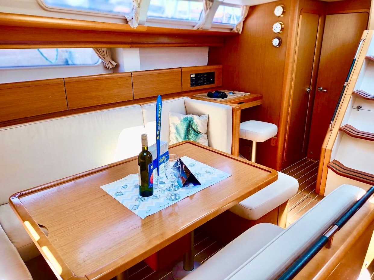 Boat interior