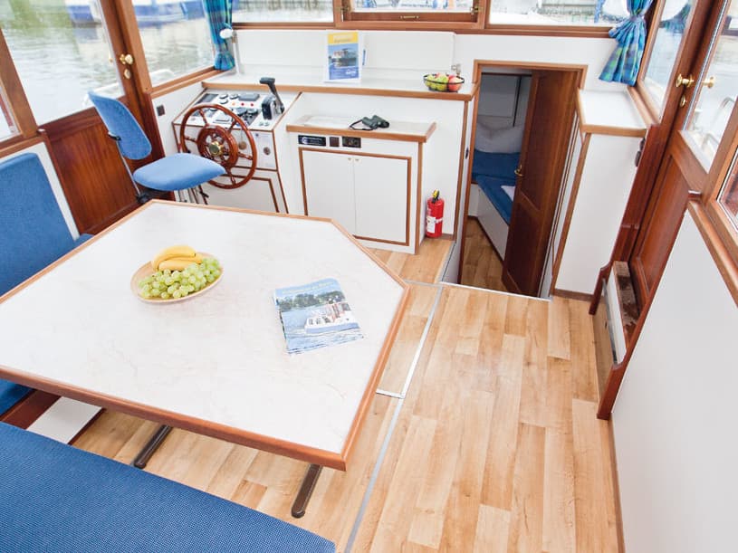 Boat interior