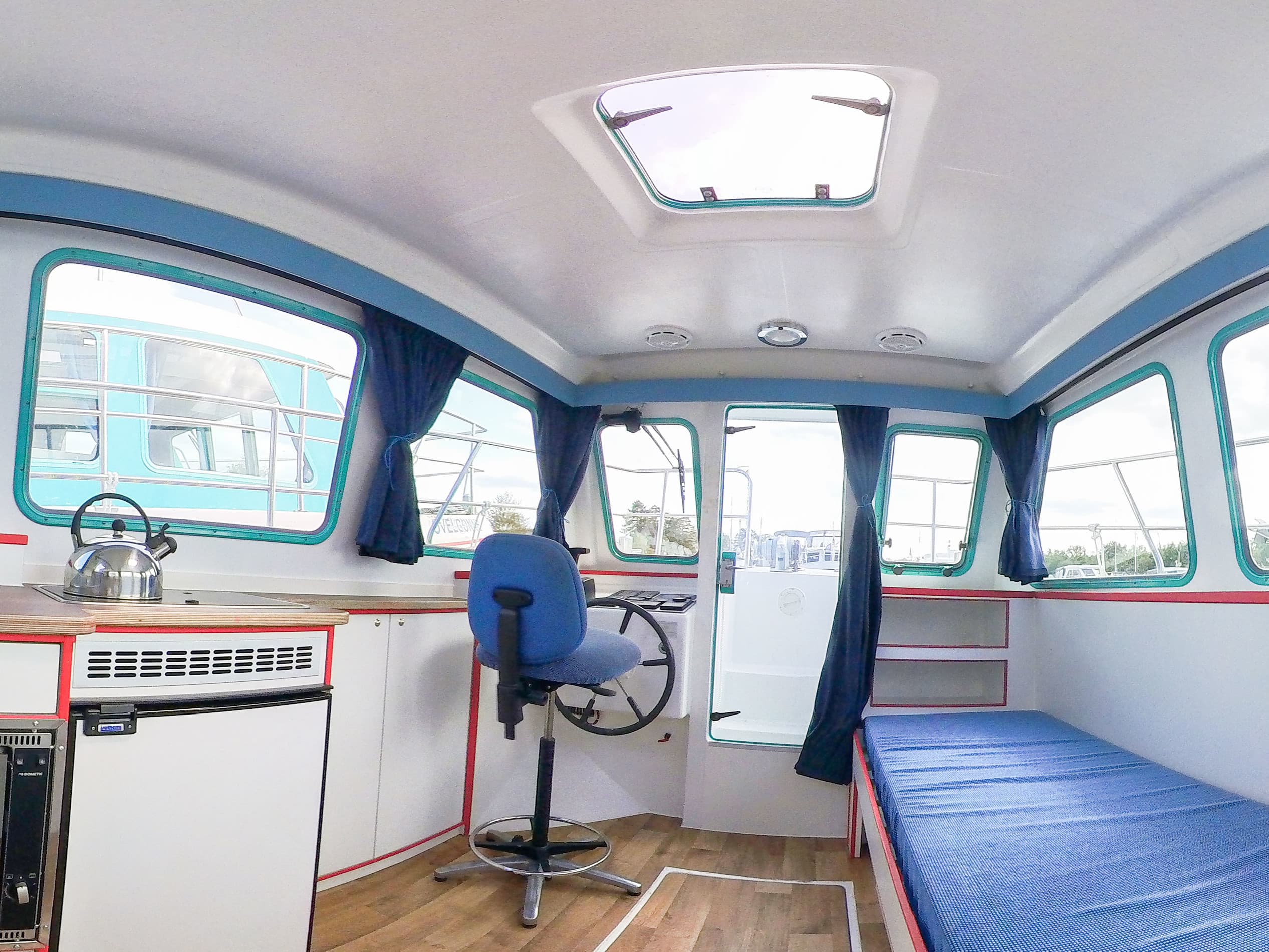 Boat interior