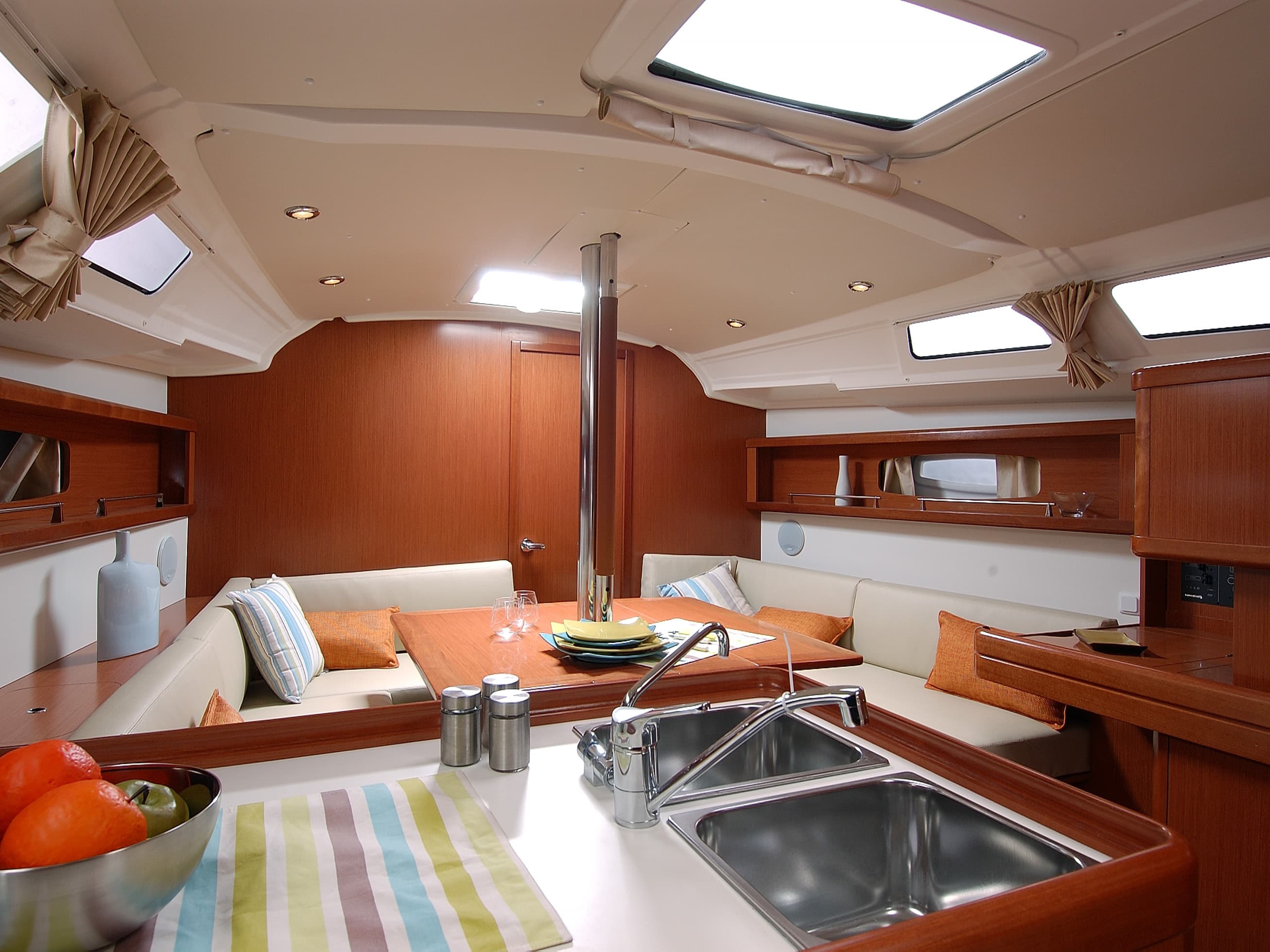 Boat interior