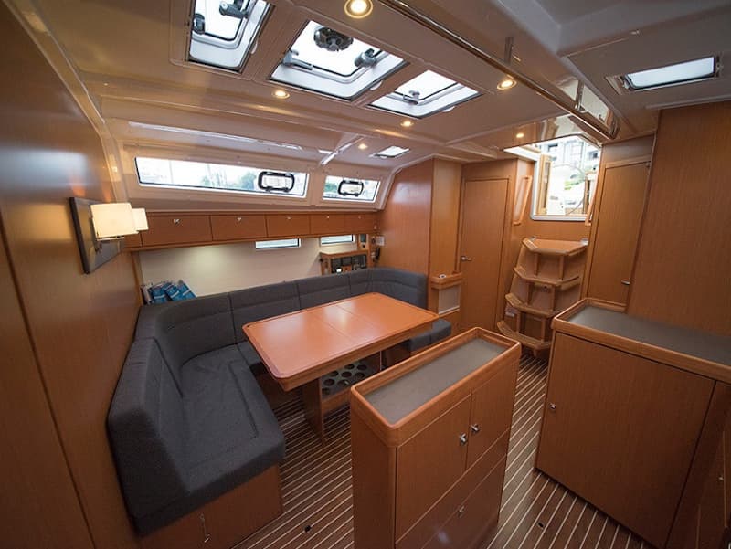 Boat interior