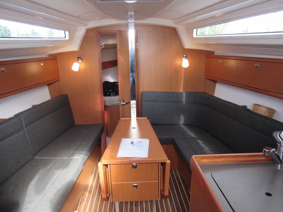 Boat interior