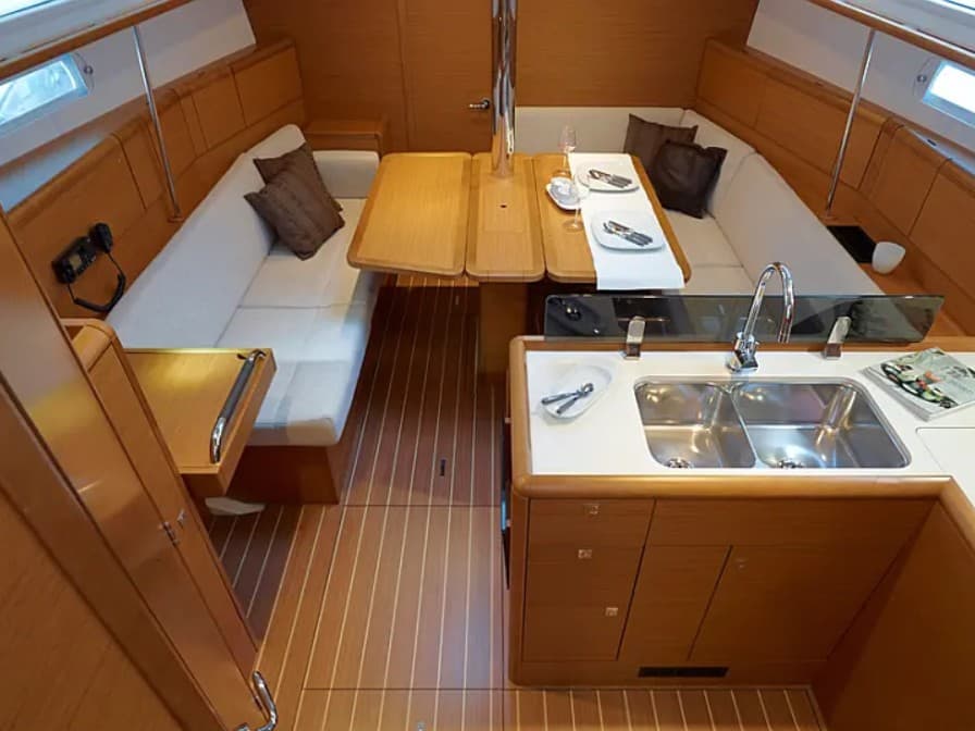 Boat interior