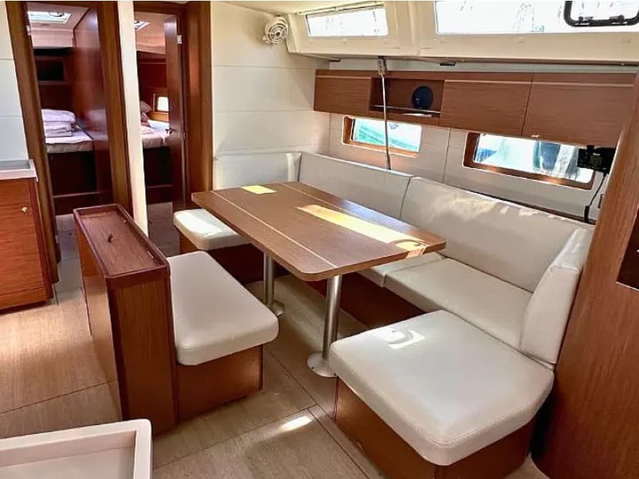 Boat interior