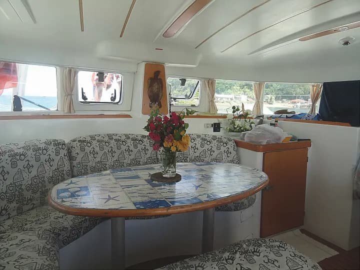 Boat interior