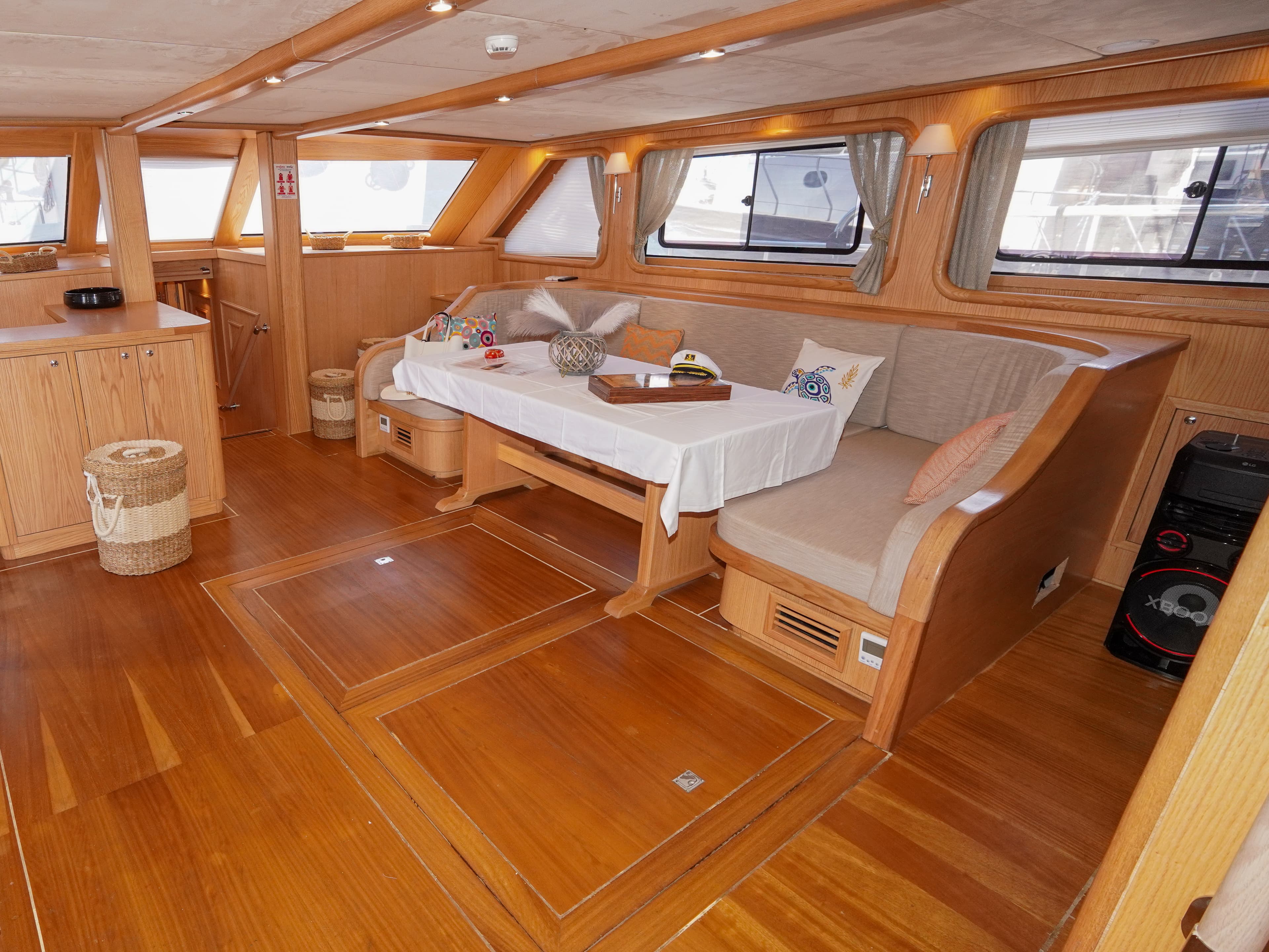 Boat interior