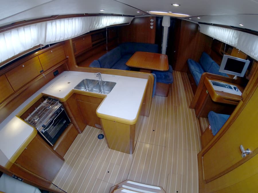 Boat interior
