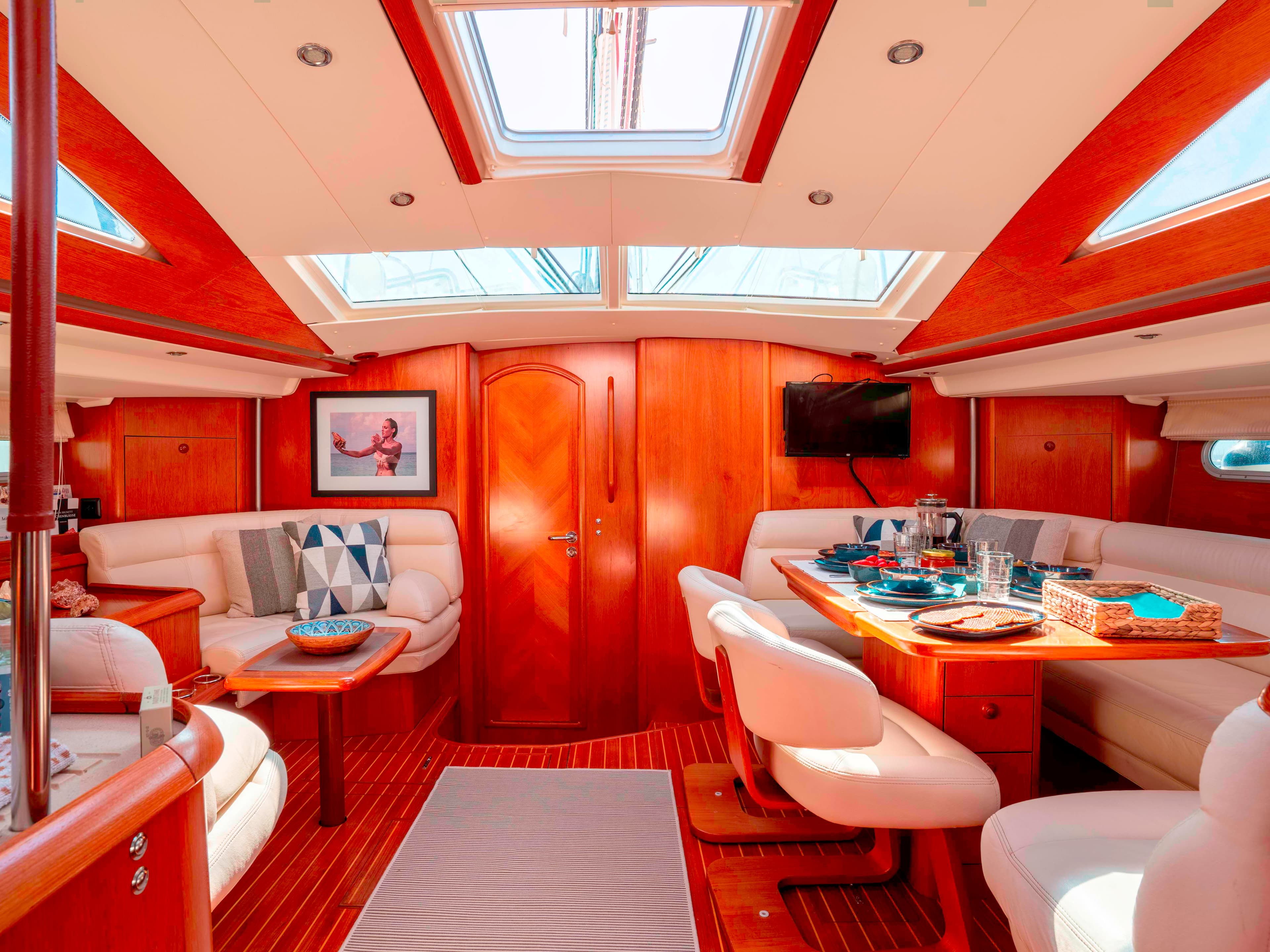 Boat interior