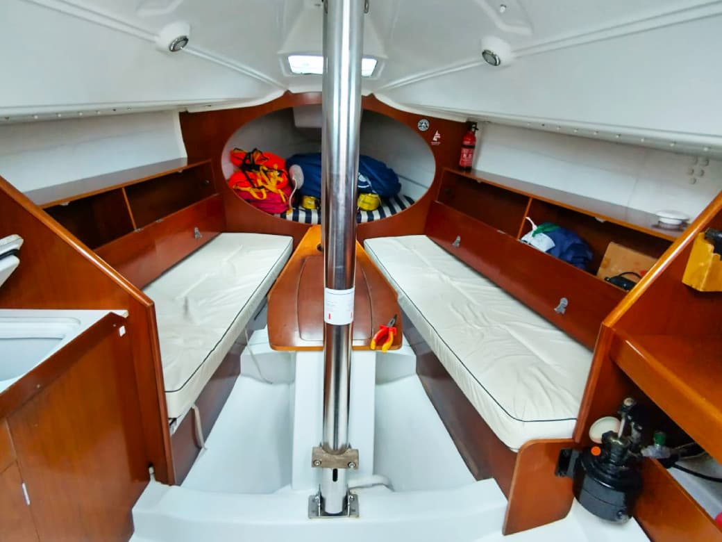 Boat interior