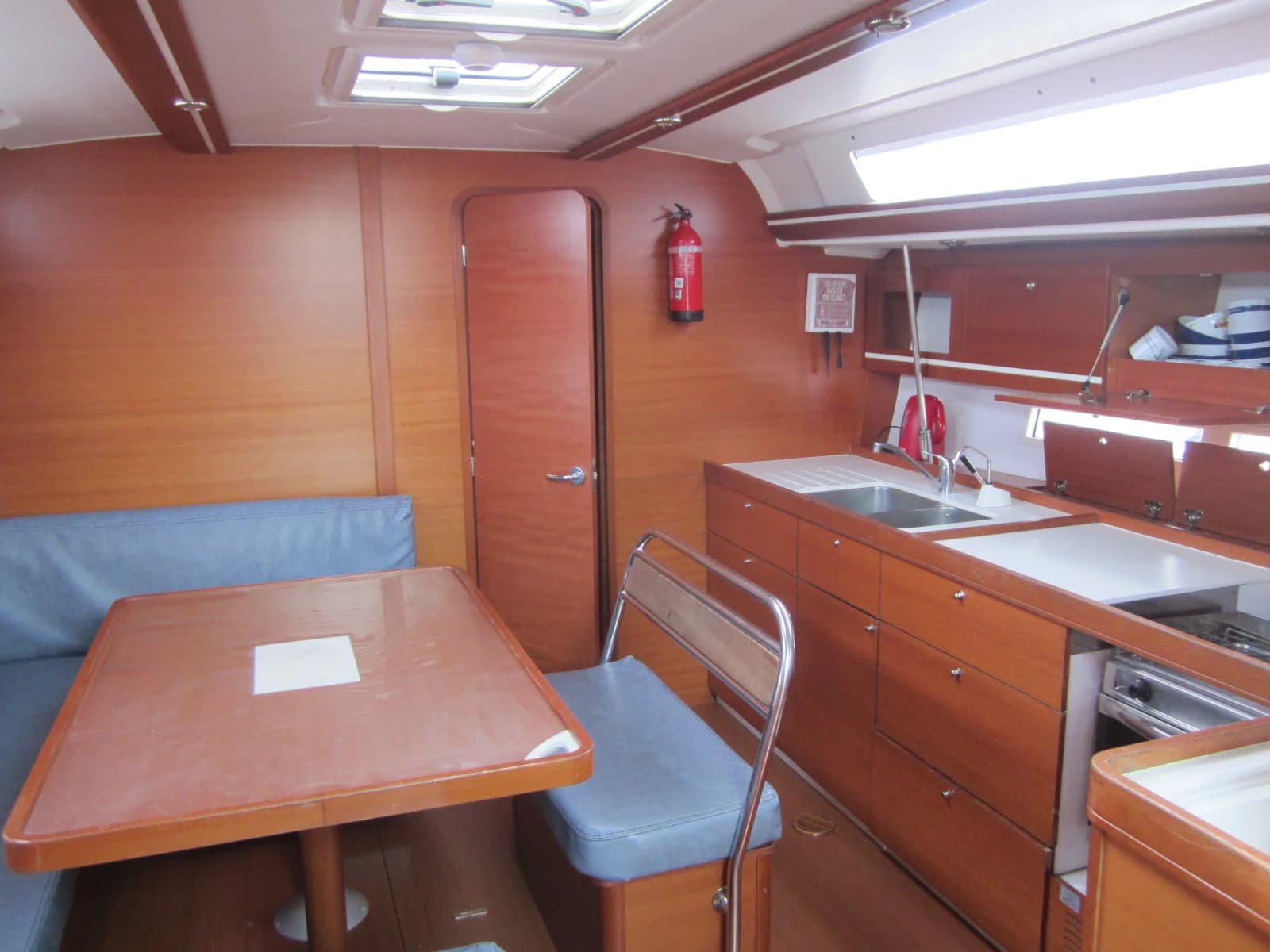 Boat interior