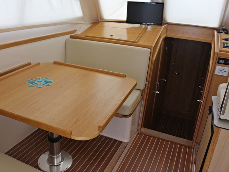 Boat interior
