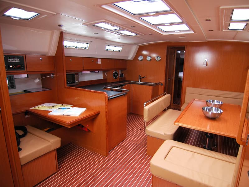 Boat interior