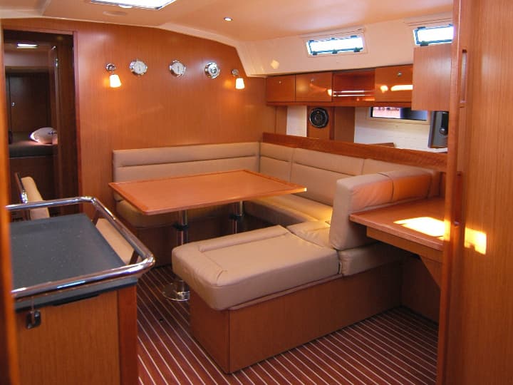 Boat interior