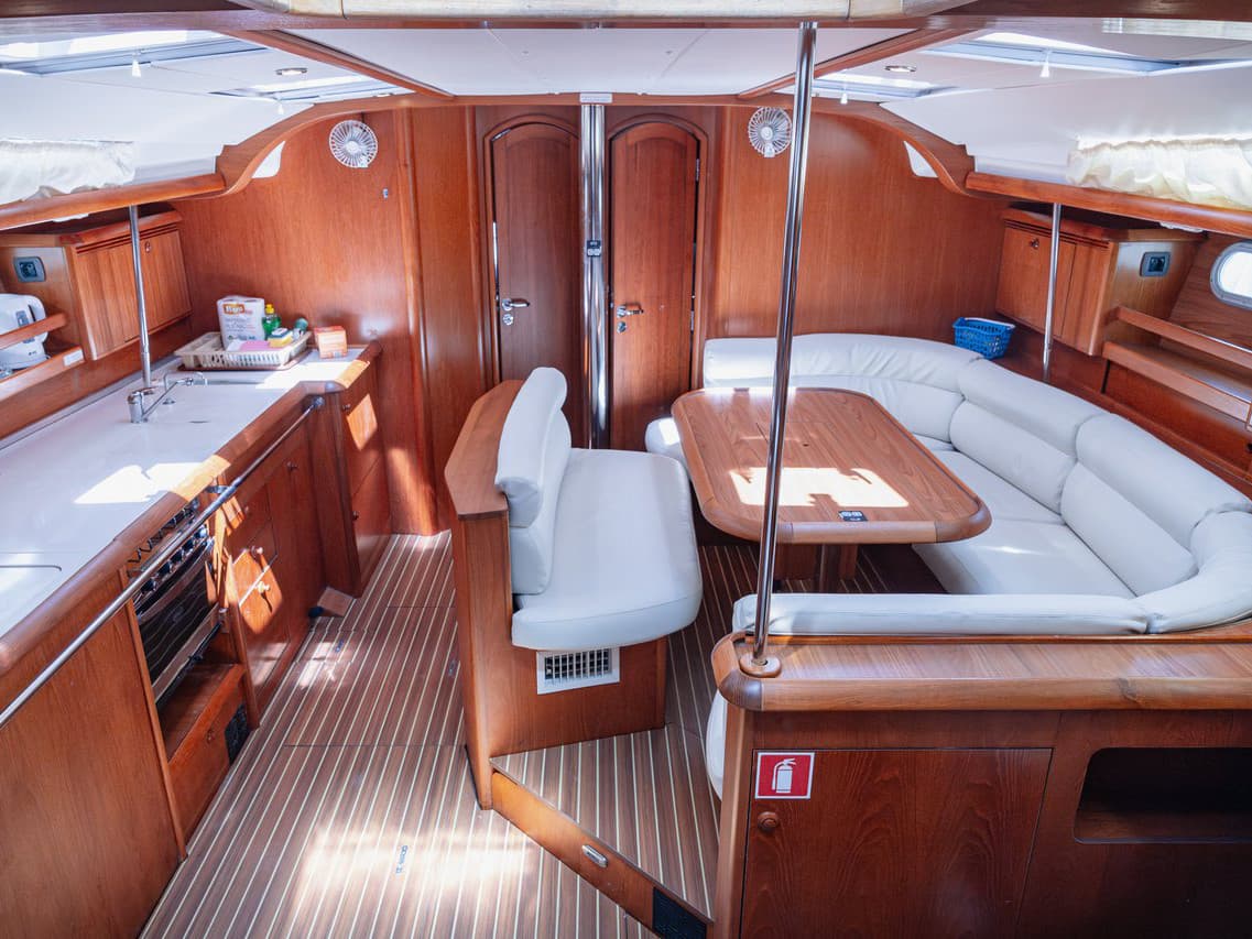 Boat interior