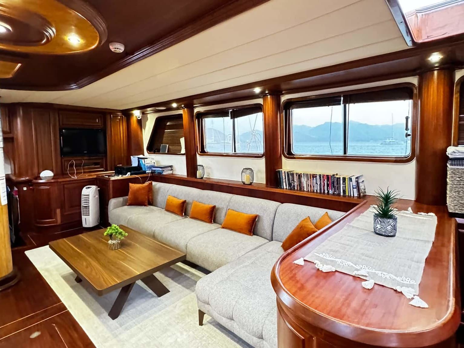 Boat interior