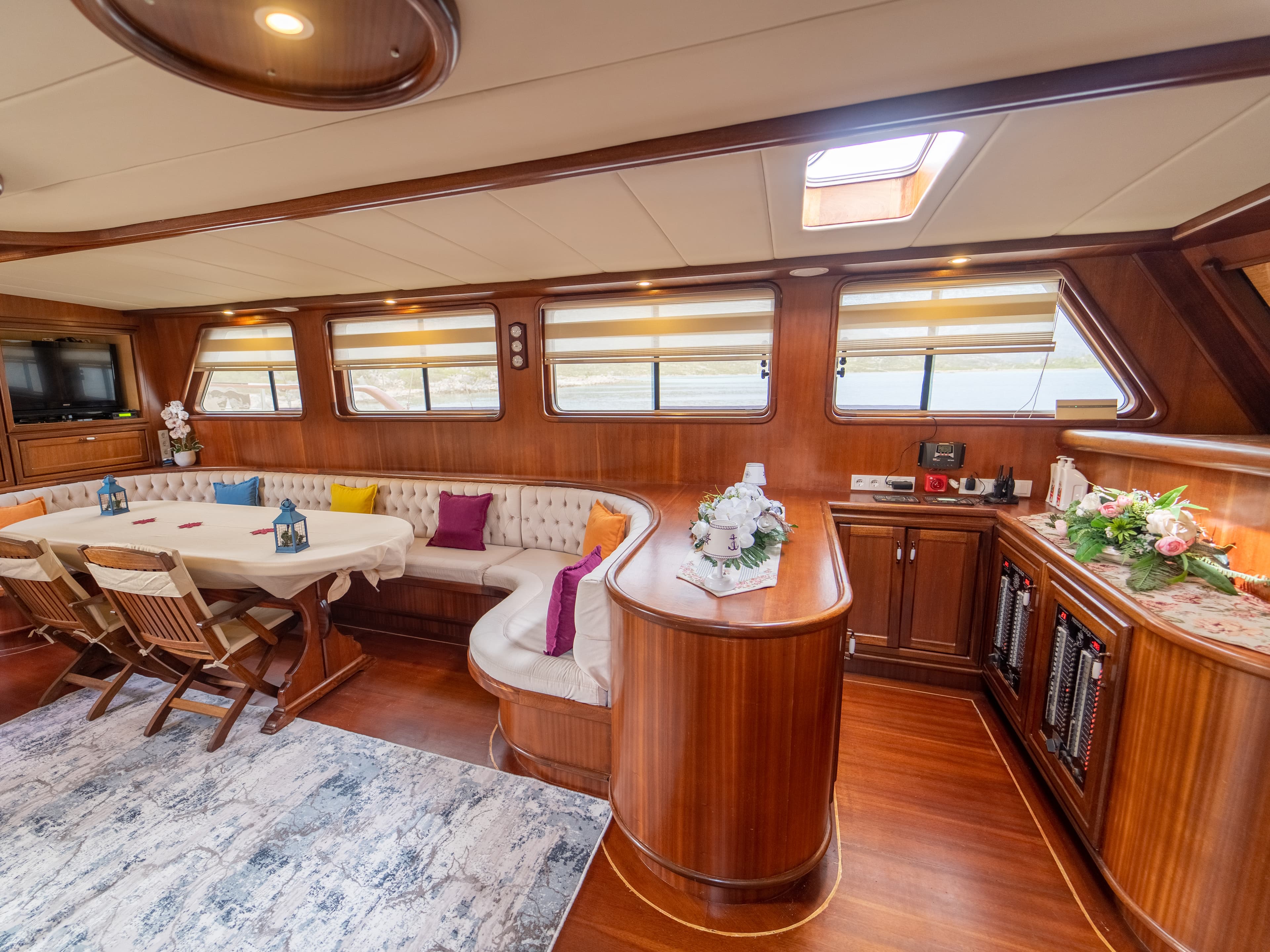 Boat interior