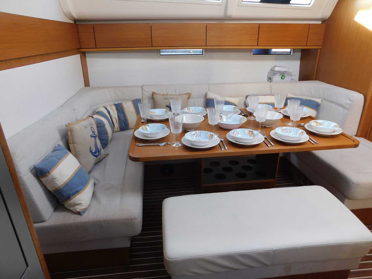 Boat interior