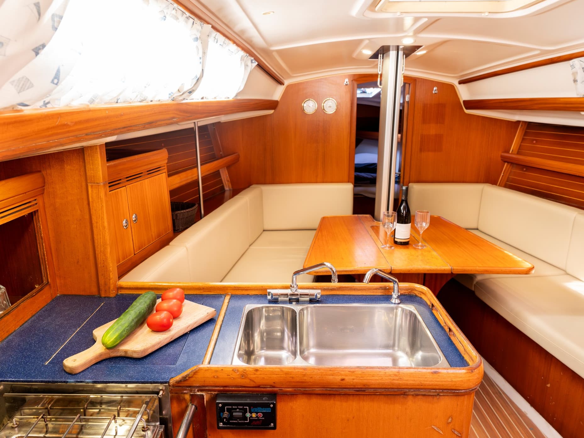 Boat interior