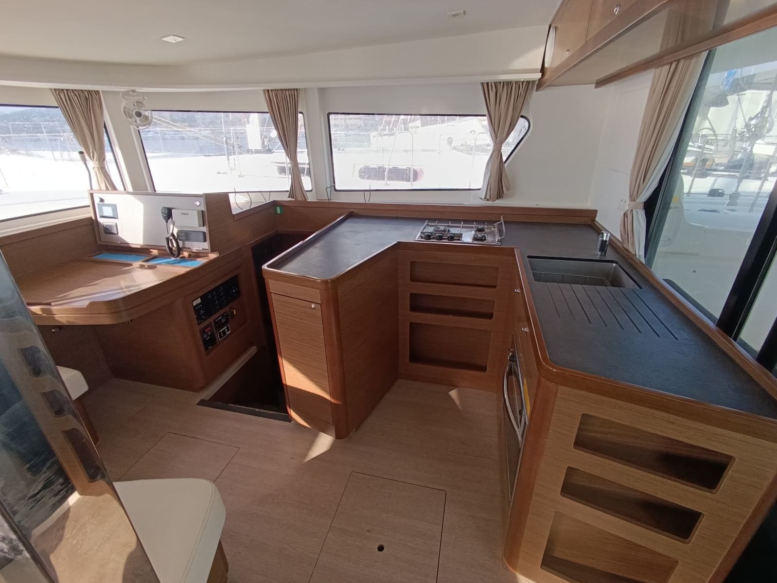 Boat interior