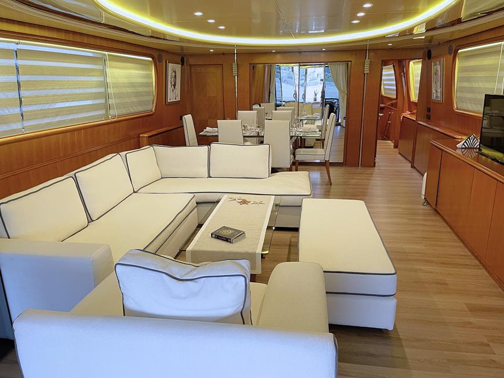 Boat interior