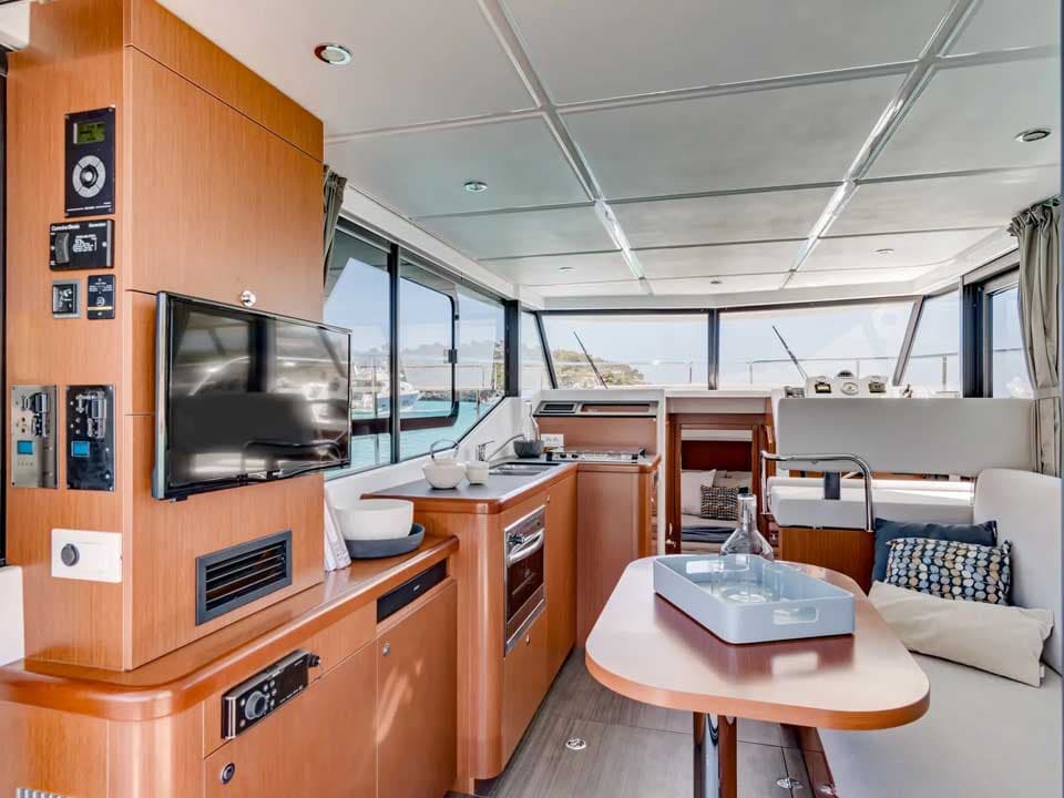 Boat interior