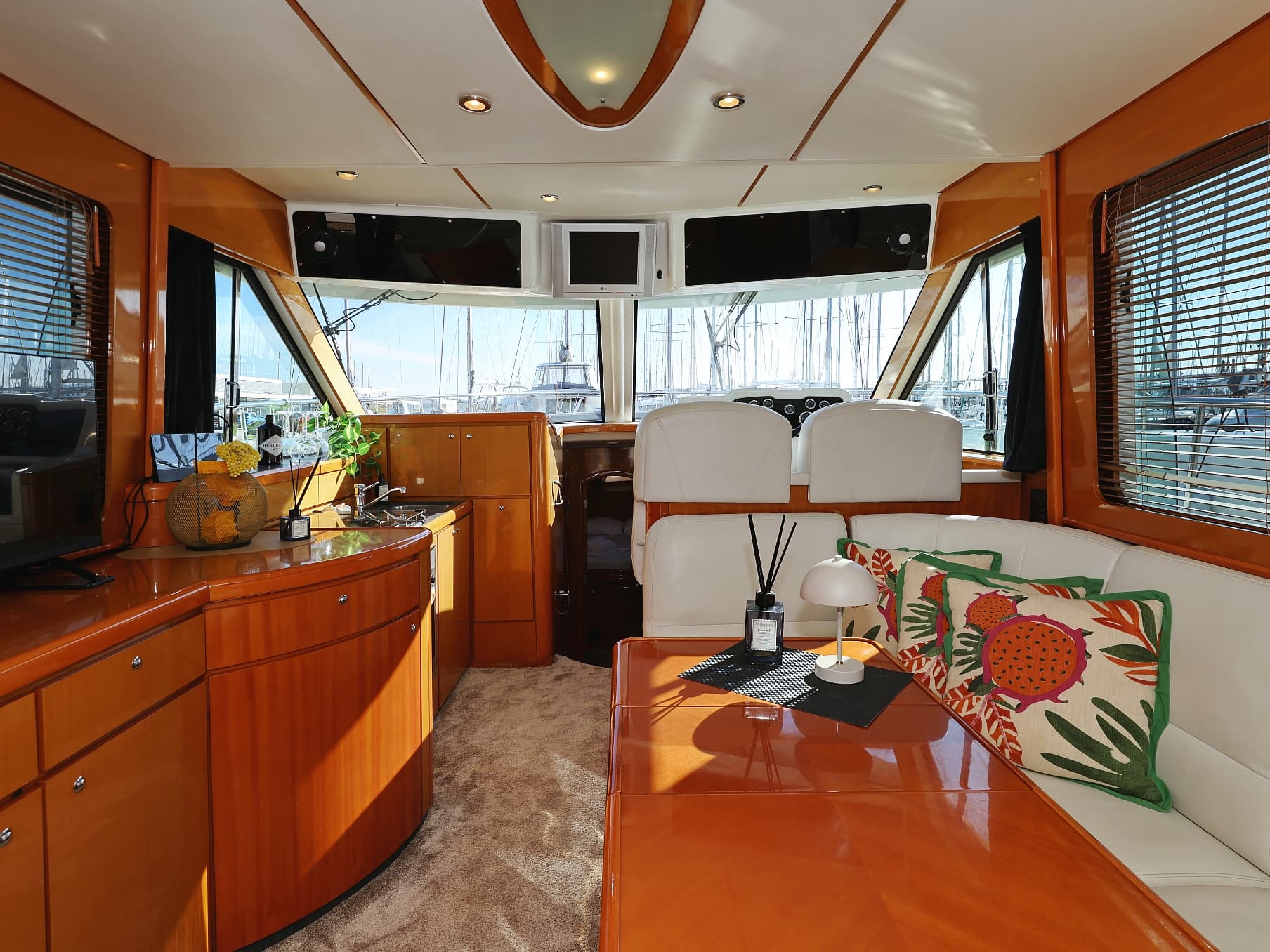 Boat interior