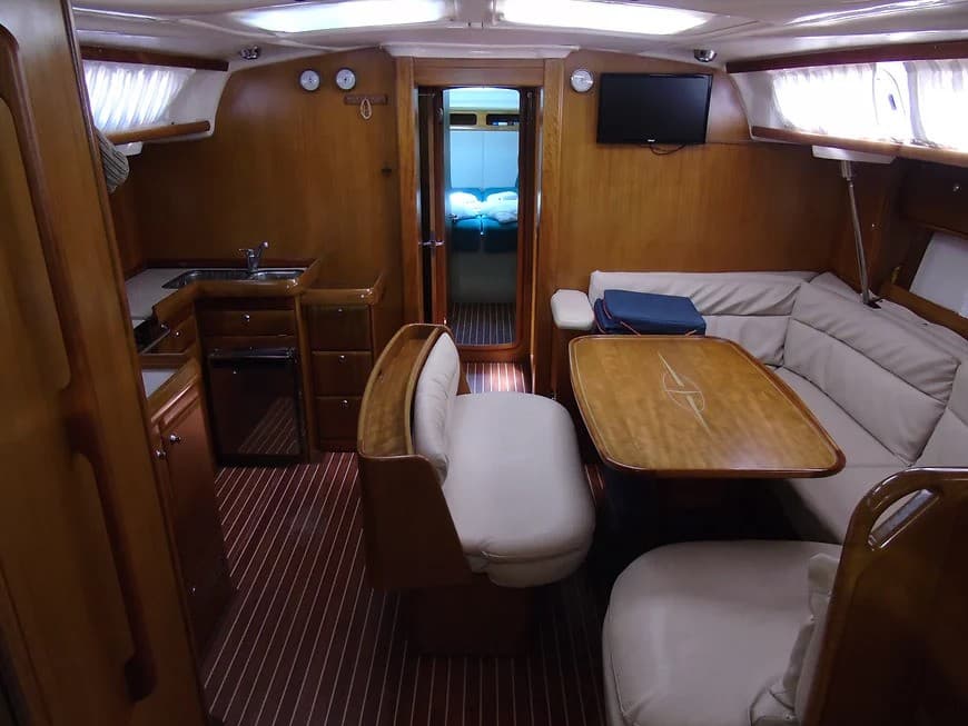 Boat interior