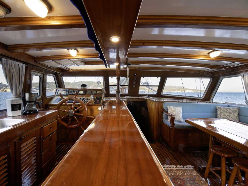 Boat interior