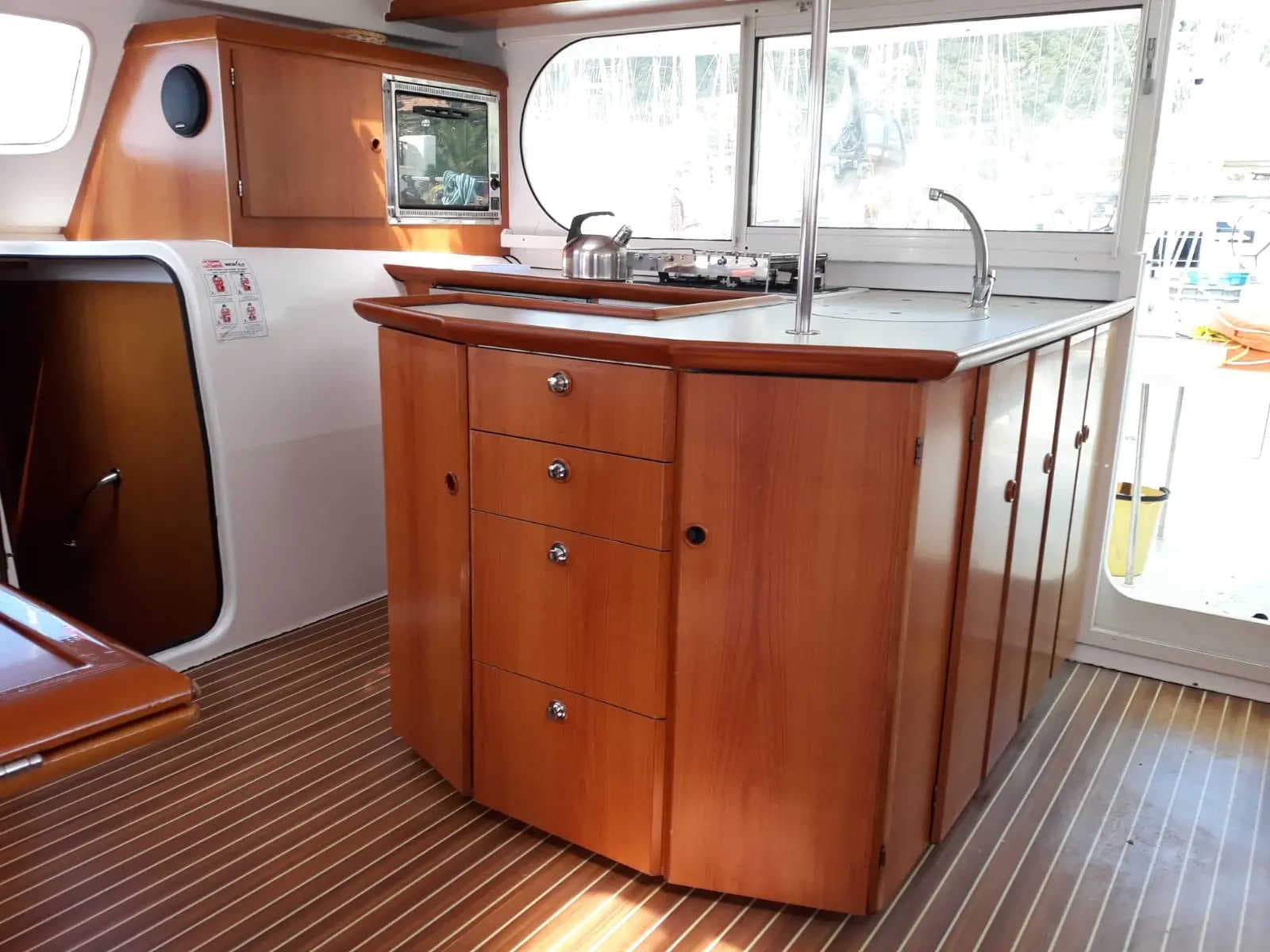 Boat interior