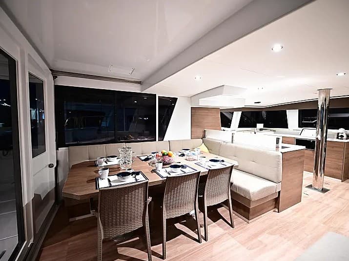 Boat interior