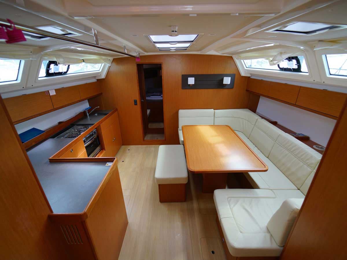 Boat interior