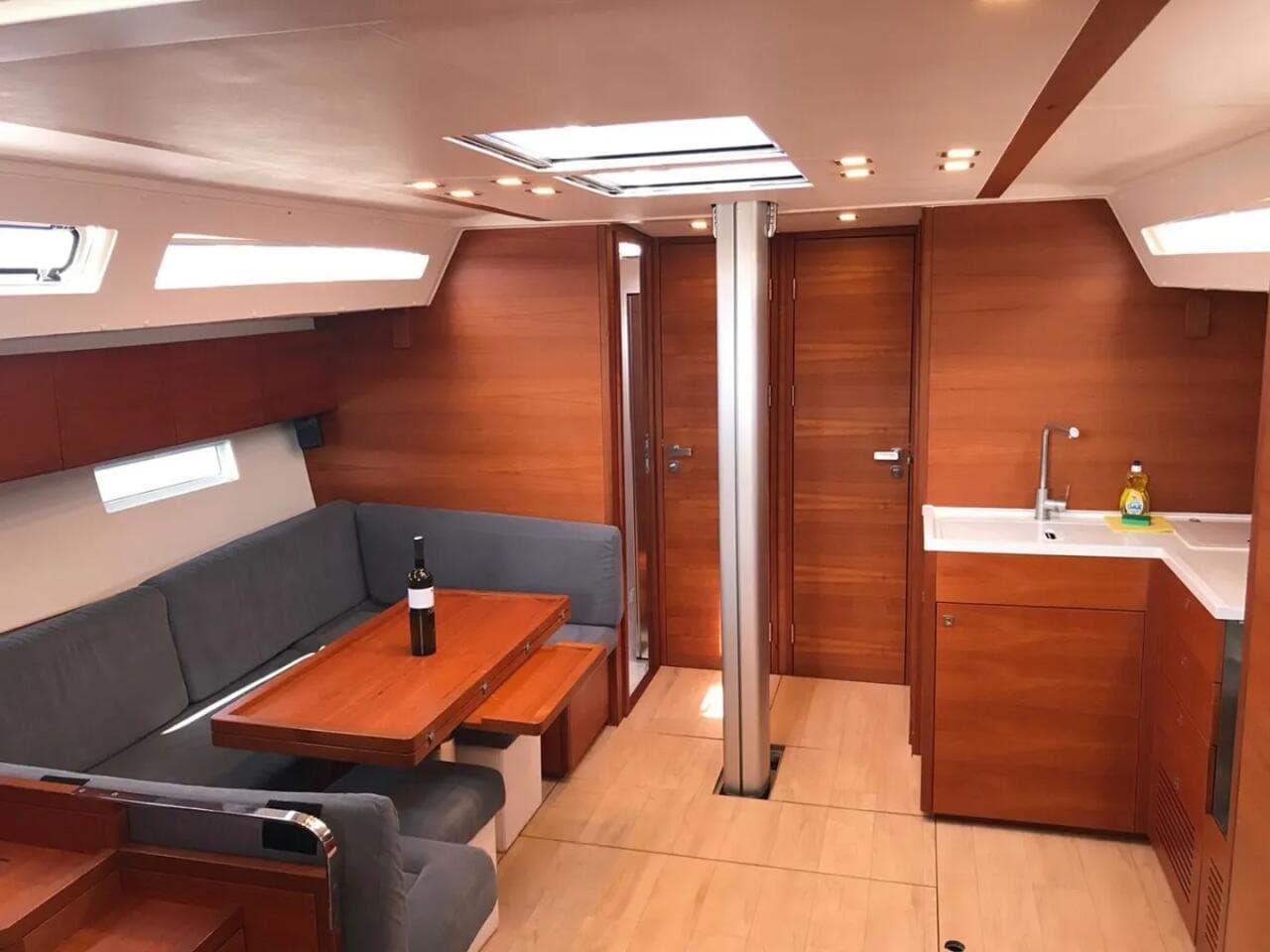 Boat interior