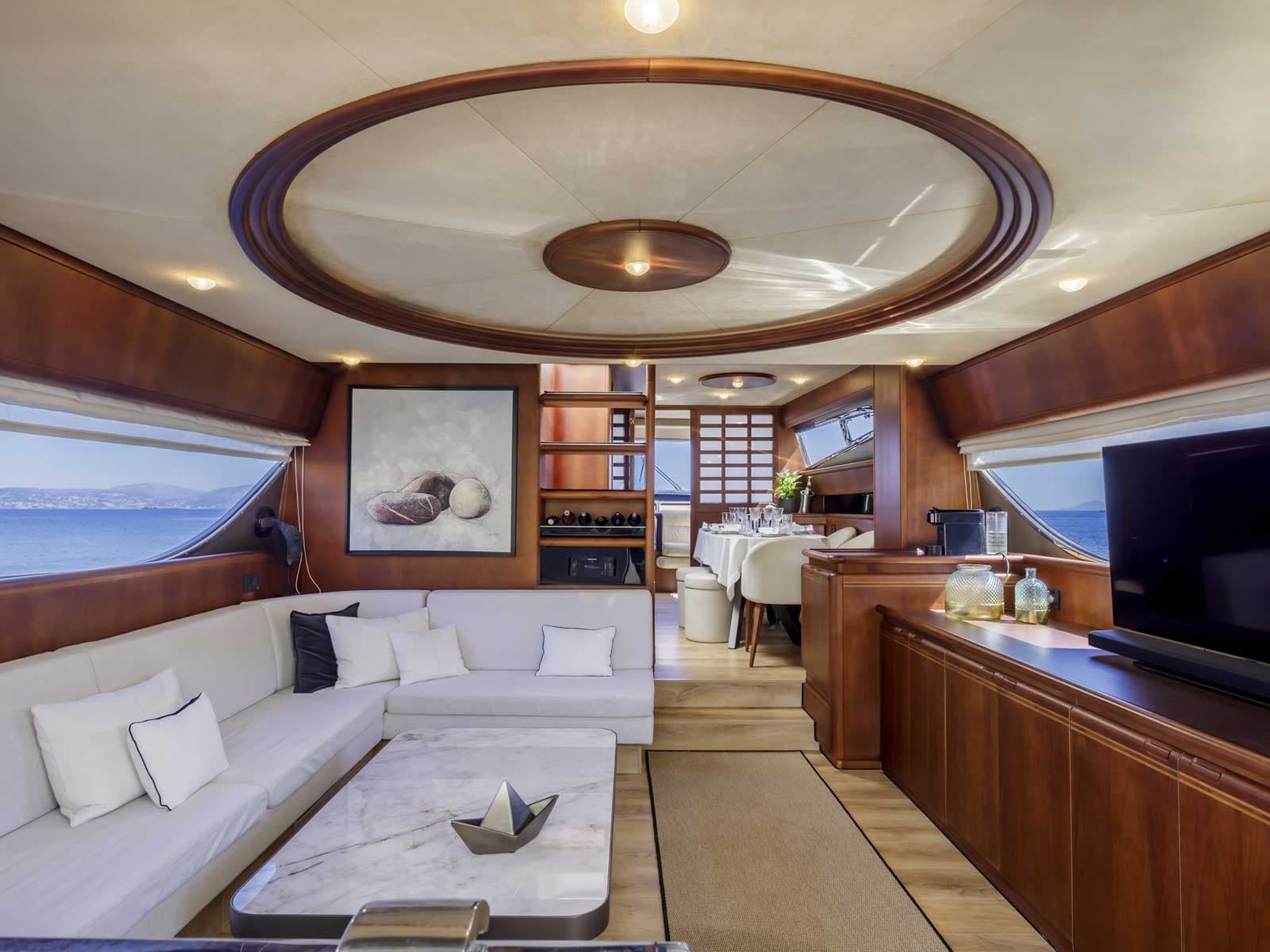 Boat interior