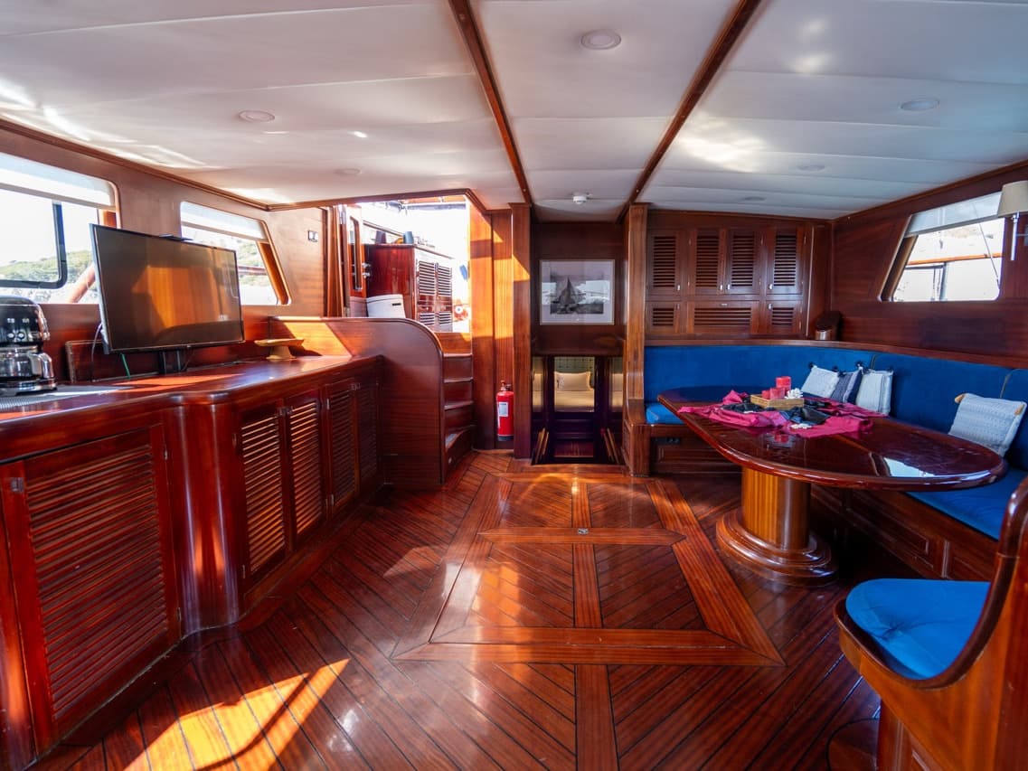 Boat interior