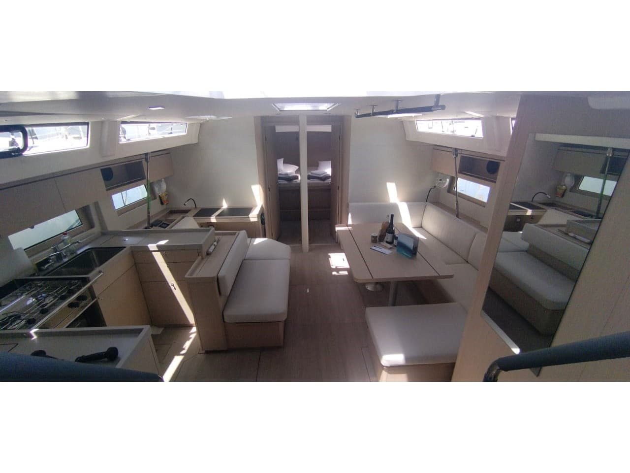 Boat interior