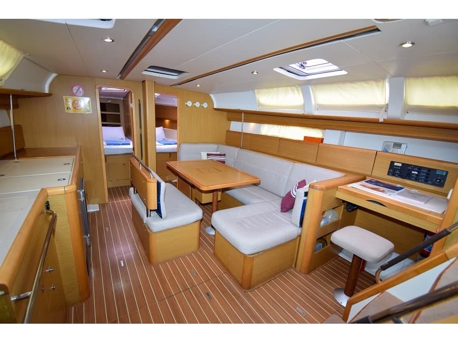 Boat interior