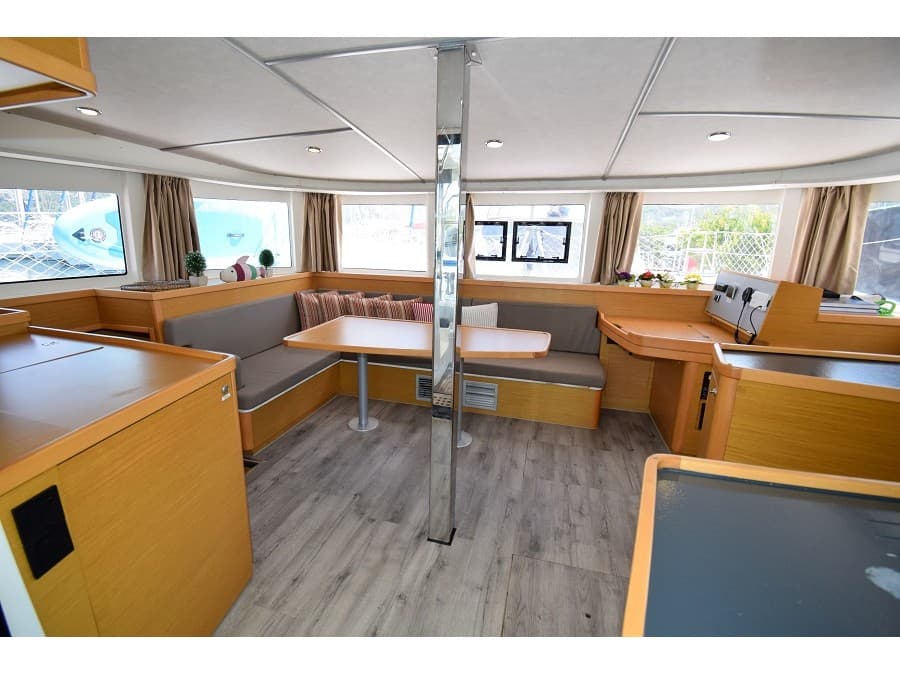 Boat interior