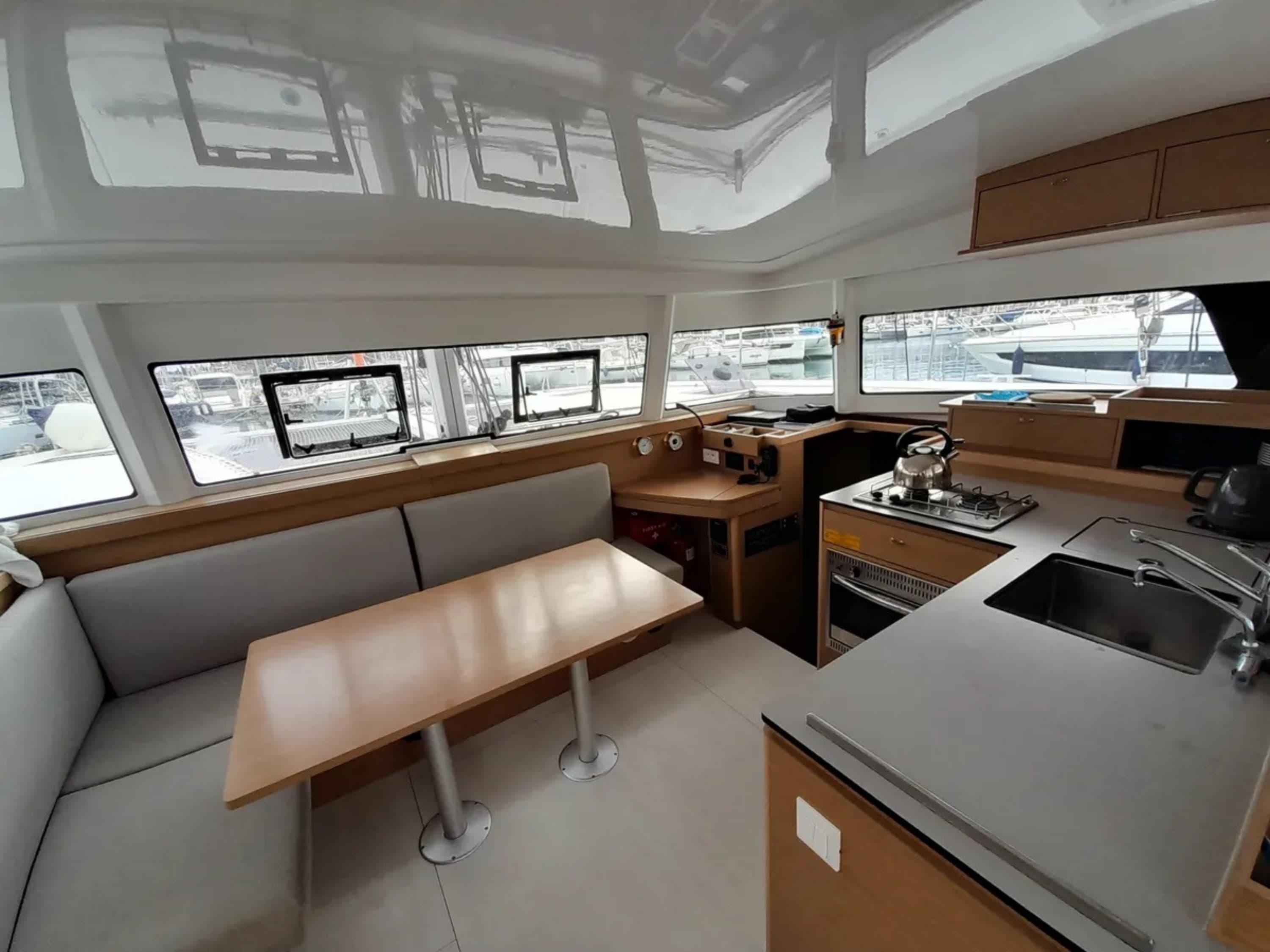 Boat interior