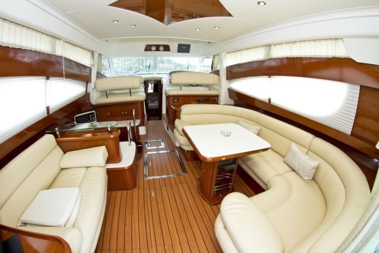 Boat interior
