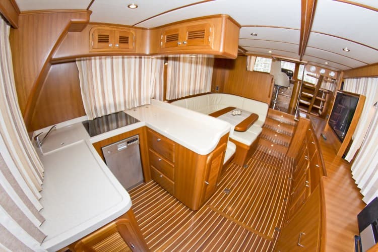 Boat interior