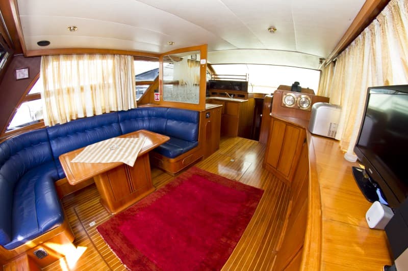 Boat interior