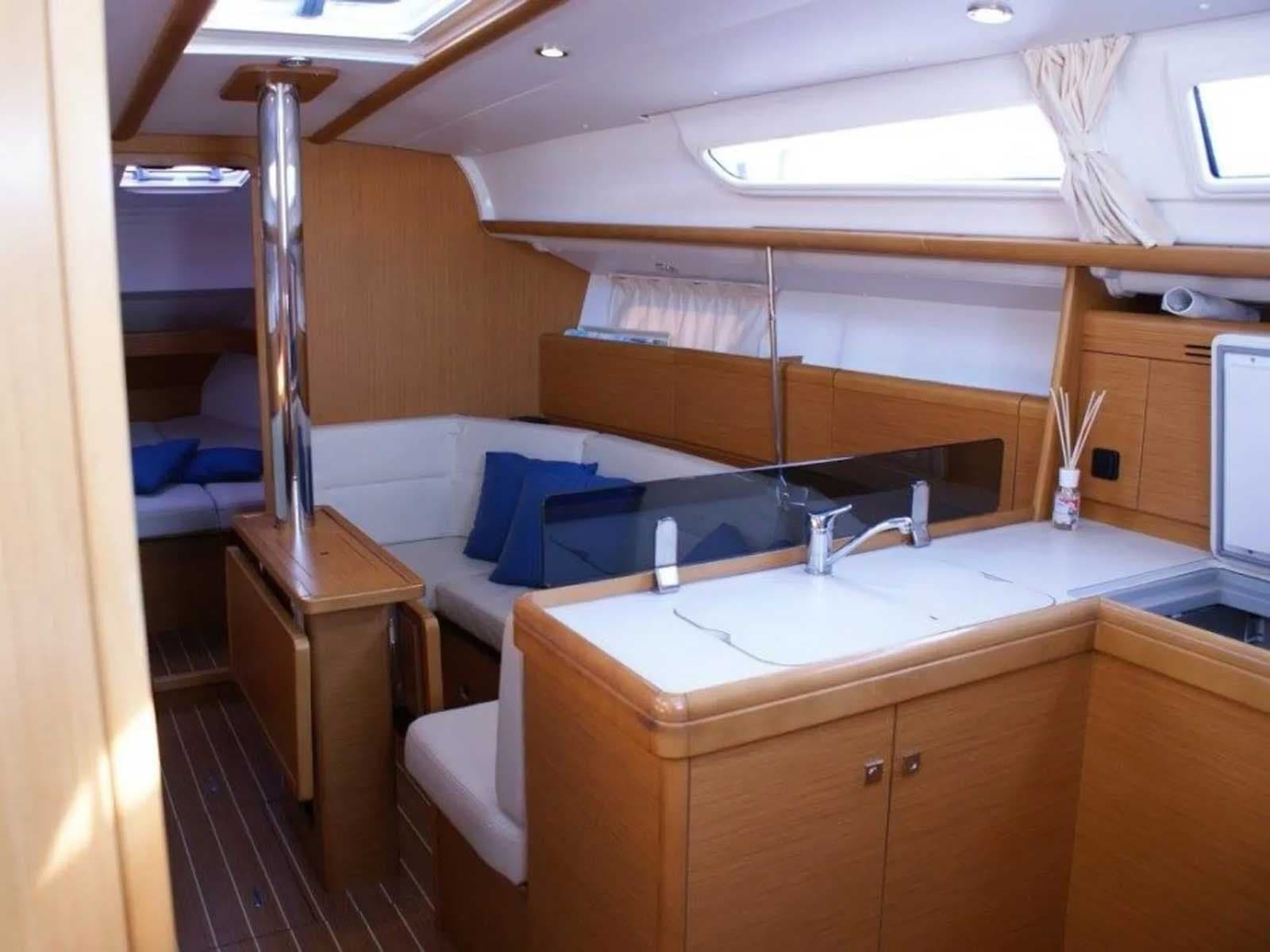 Boat interior