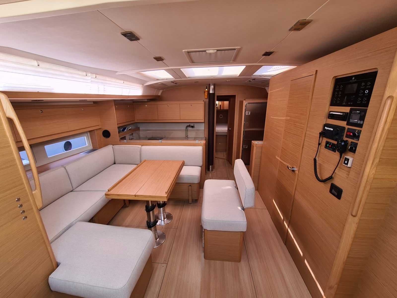Boat interior