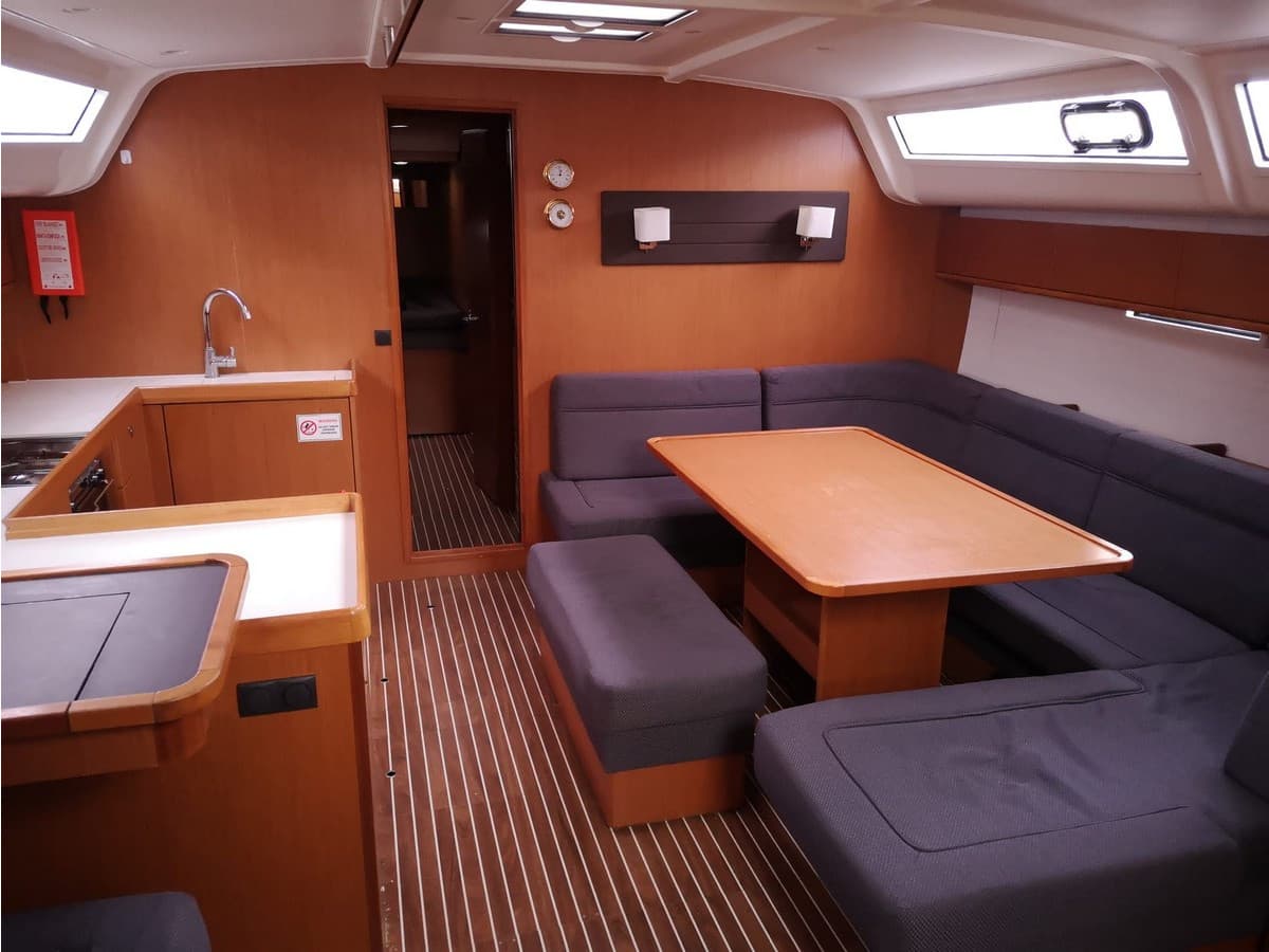Boat interior