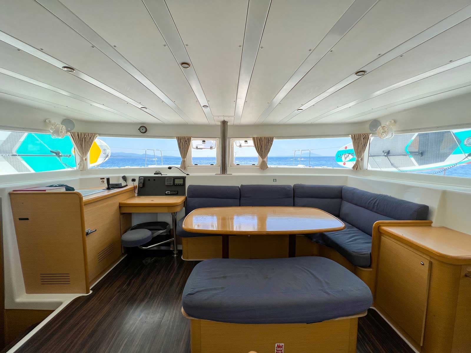 Boat interior