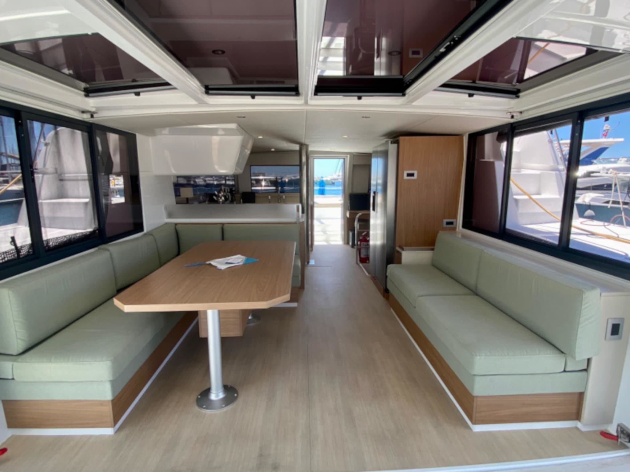 Boat interior