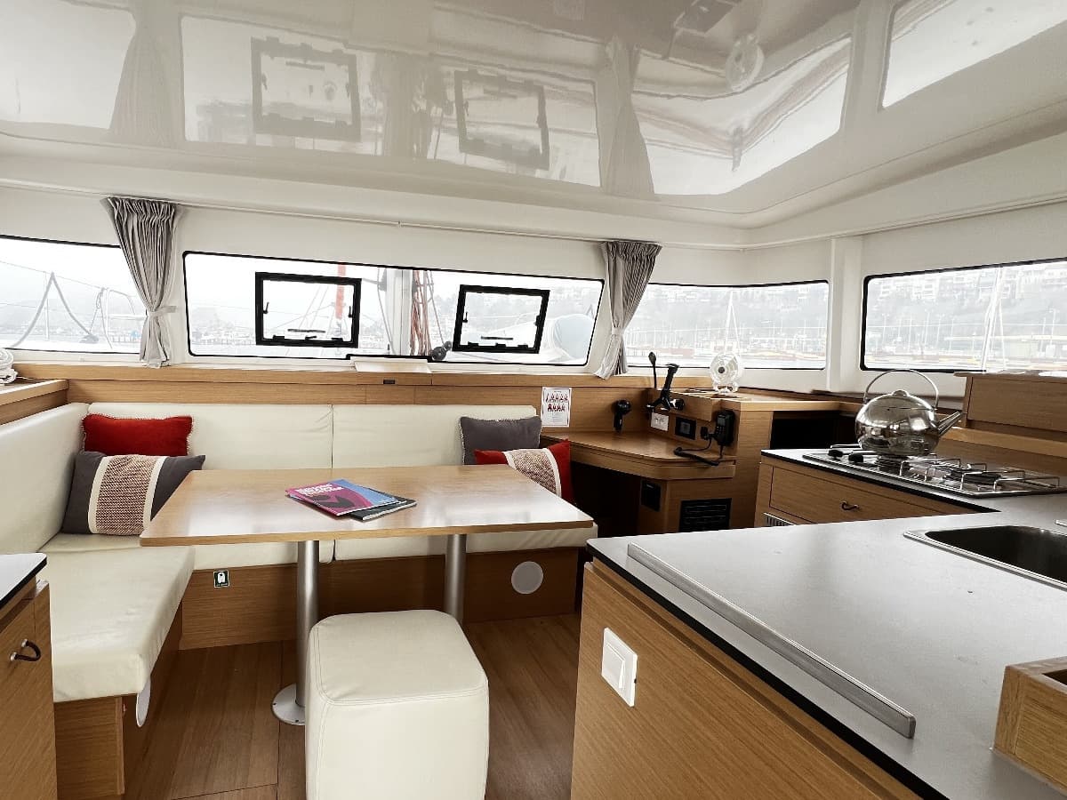 Boat interior