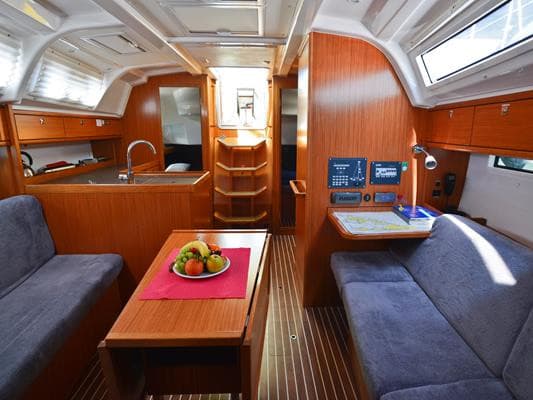 Boat interior