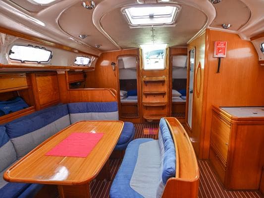 Boat interior